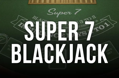 Super 7 Blackjack multi-hand card game